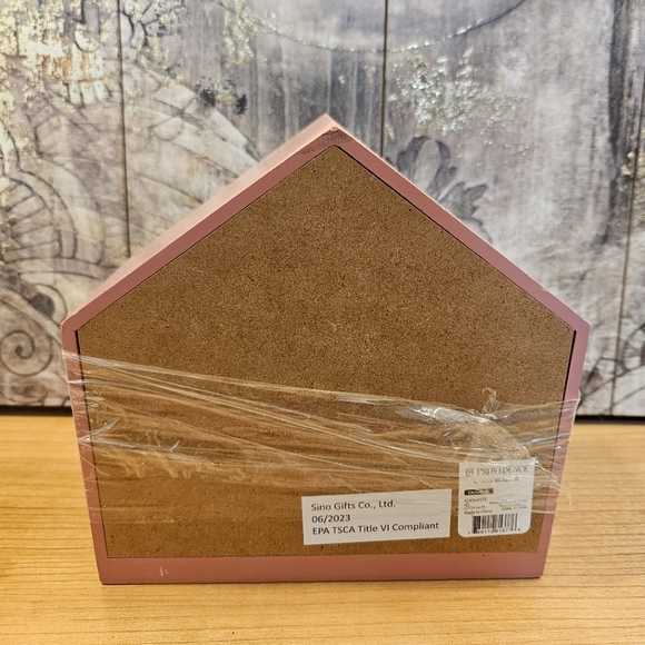 NEW Pink Christmas count down calendar wood blocks 25 days until Christmas 6" - Picture 2 of 5